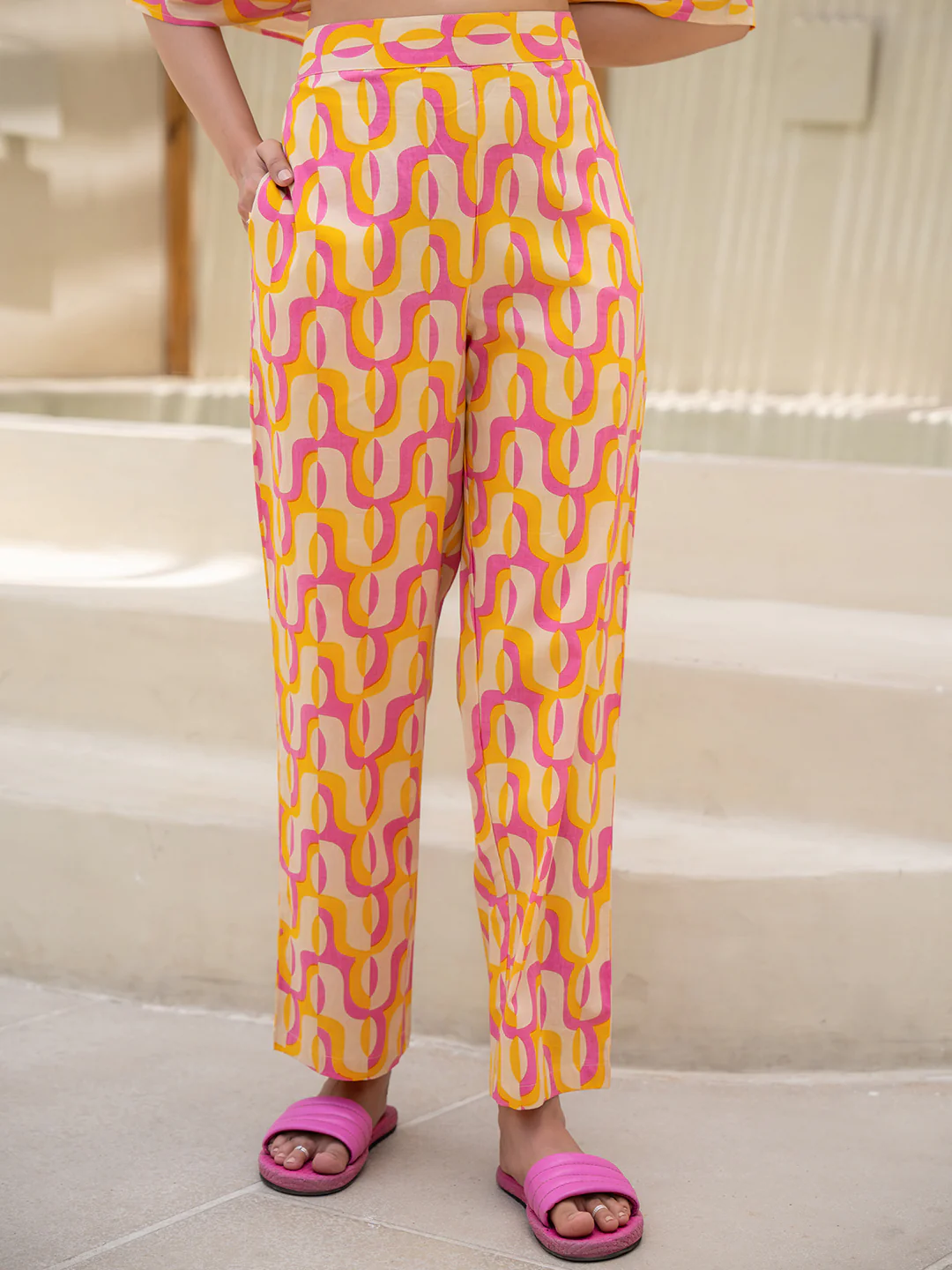 Abstract Lemon Candy Bust Co-Ord Set - Image 16