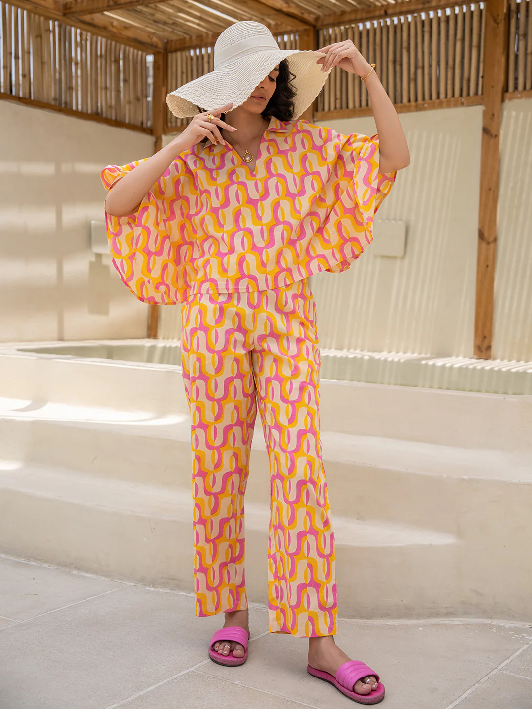 Abstract Lemon Candy Bust Co-Ord Set - Image 22