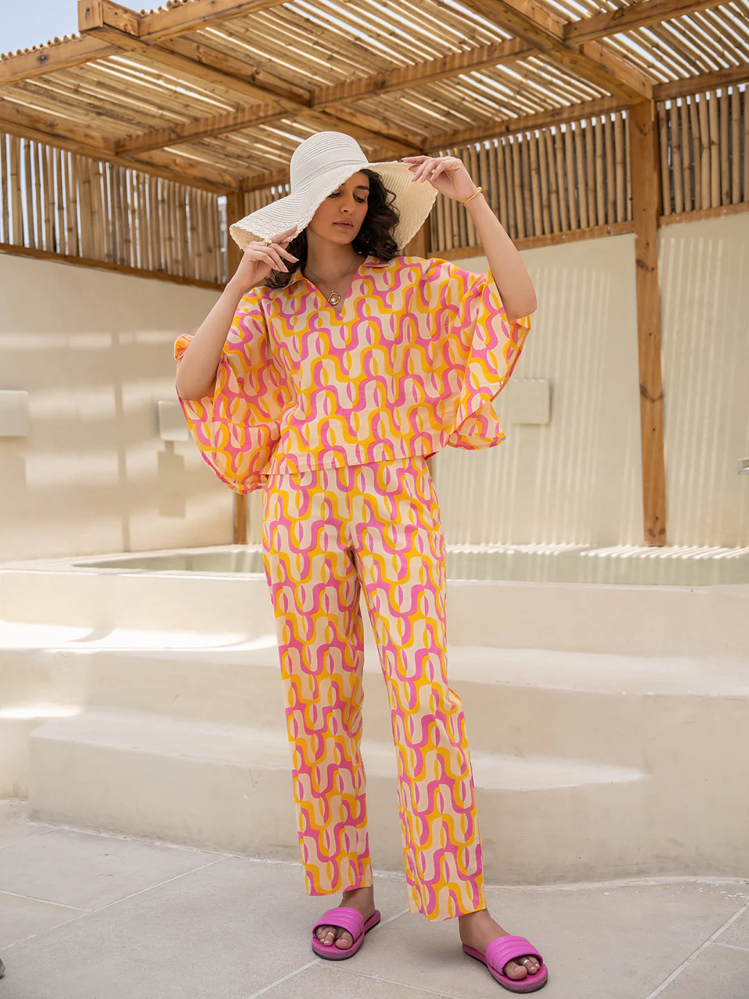 Abstract Lemon Candy Bust Co-Ord Set - Image 23