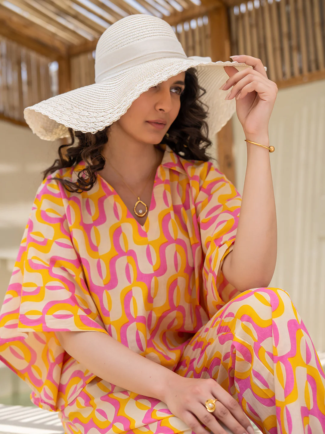 Abstract Lemon Candy Bust Co-Ord Set - Image 24