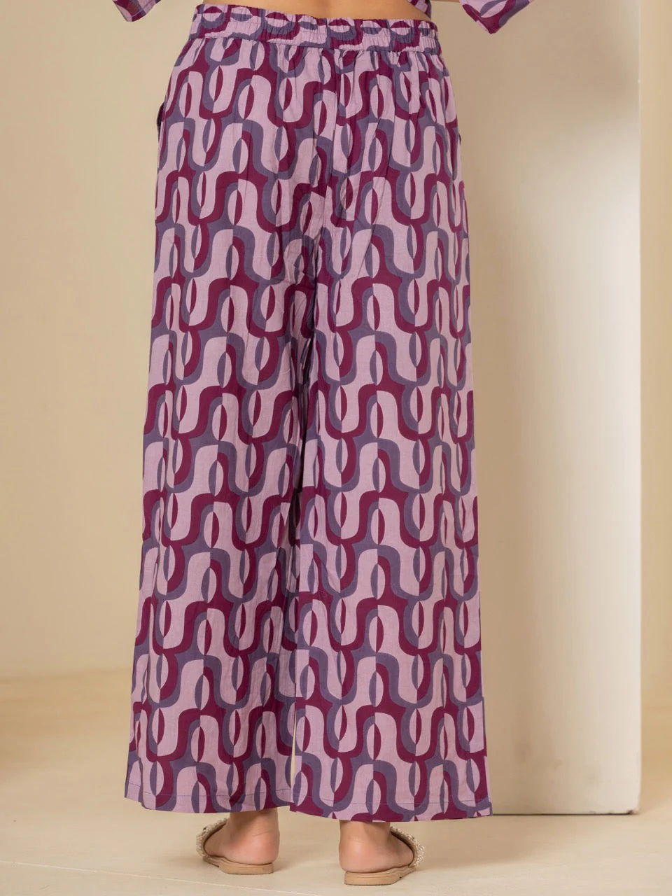 Abstract Violet Mist Pant - Image 2