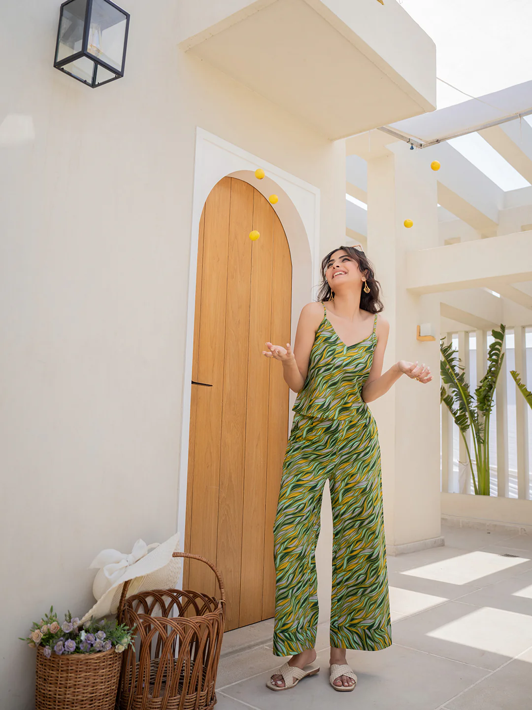 Autumn Lime Lagoon Co-Ord Set - Image 12
