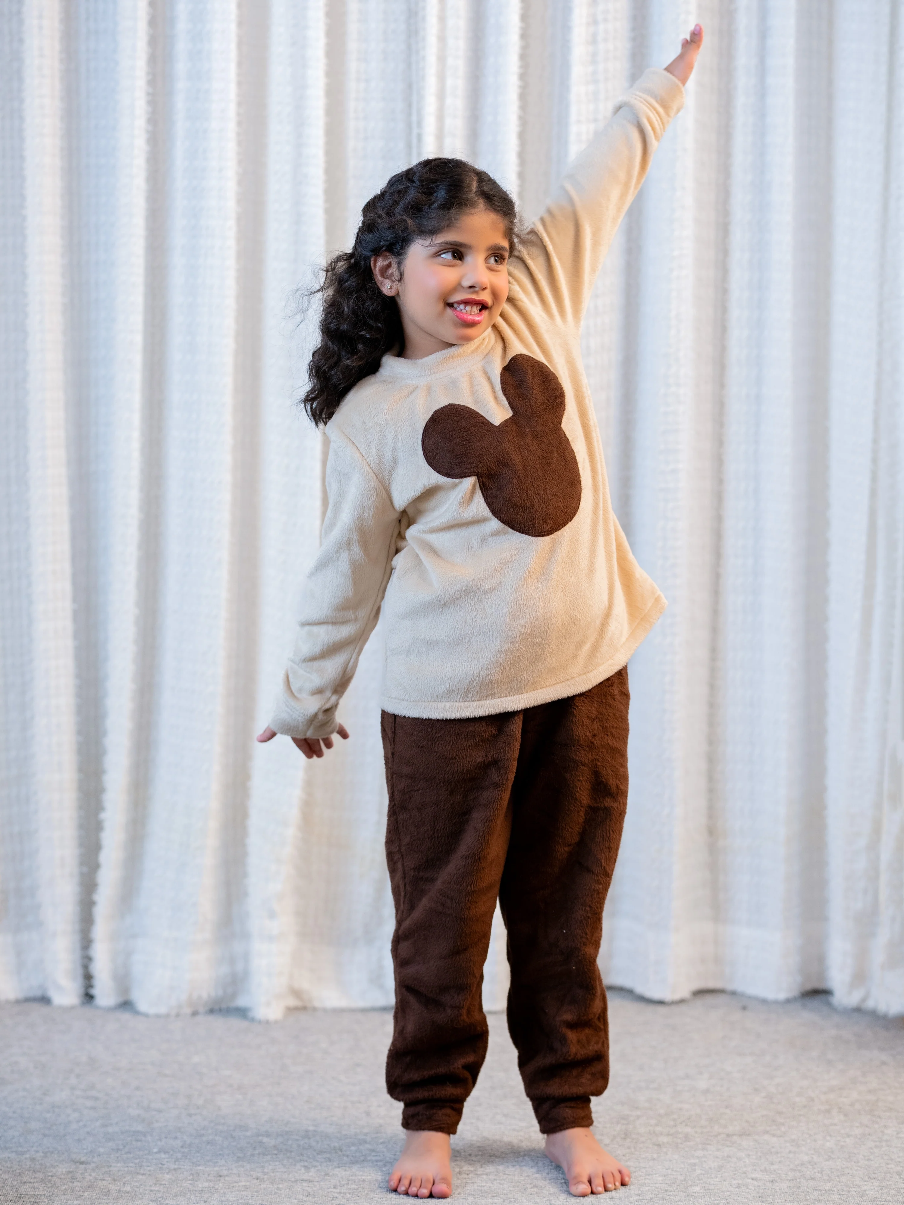 Beige Kids Unisex Super Soft Woollen Set - Image 3