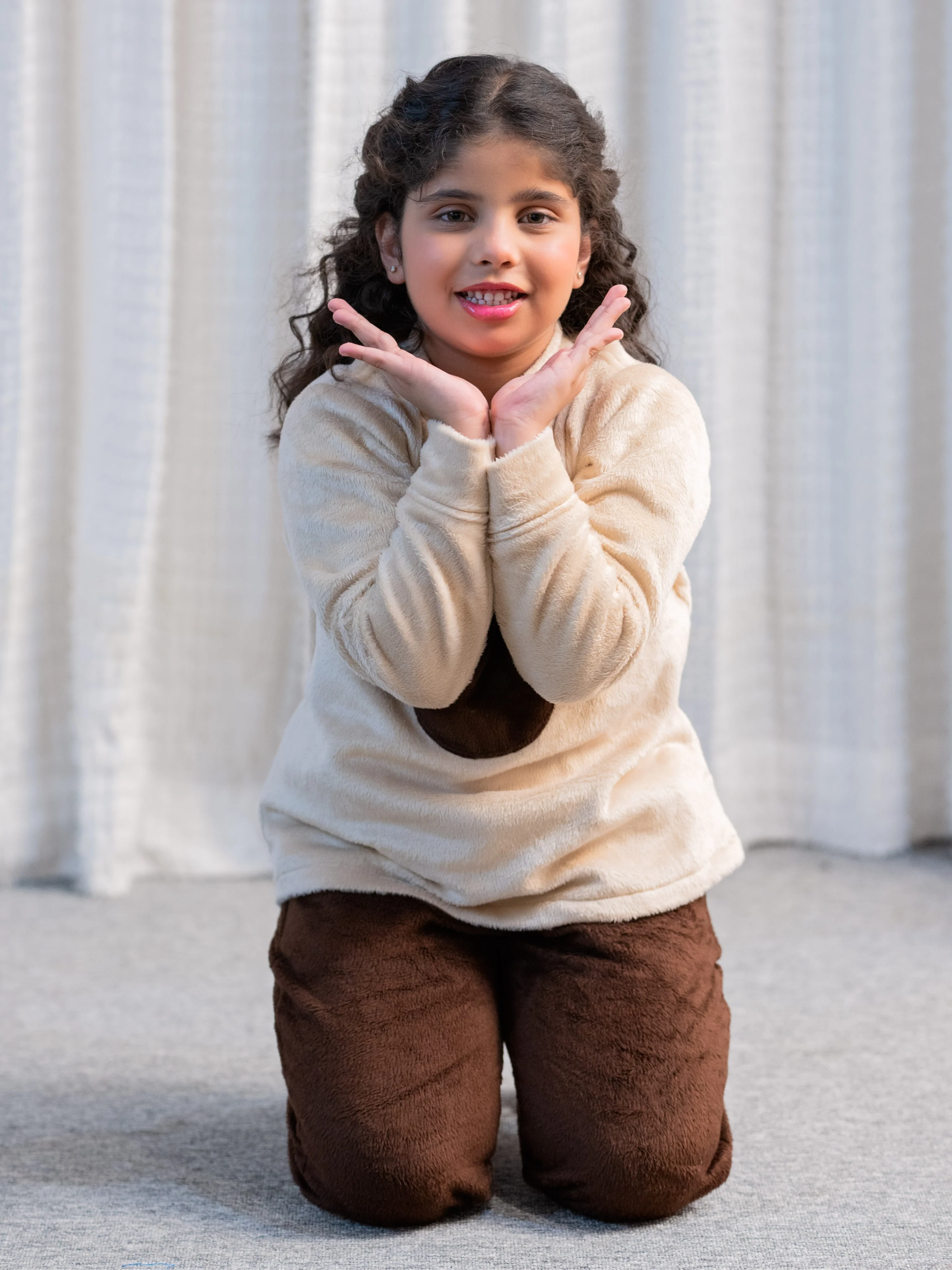 Beige Kids Unisex Super Soft Woollen Set - Image 6