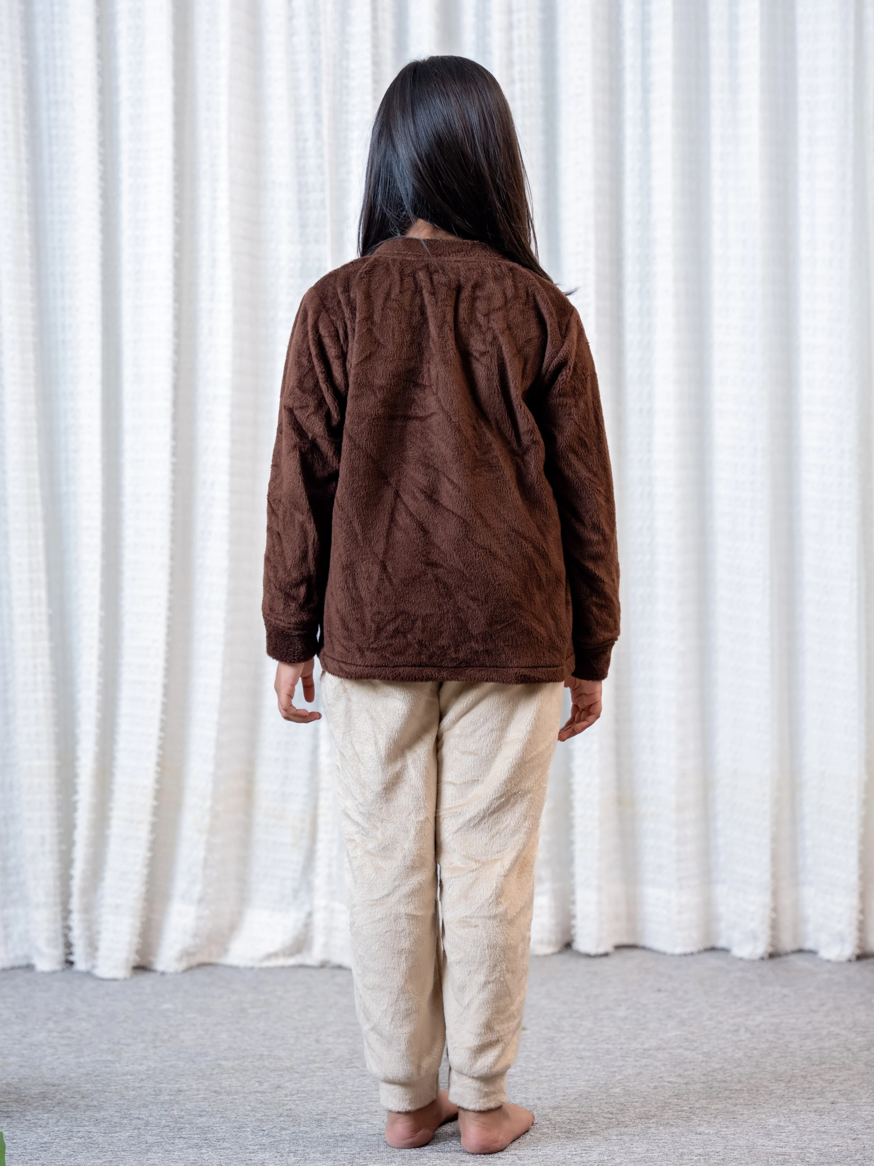 Brown Kids Unisex Super Soft Woollen Set - Image 10