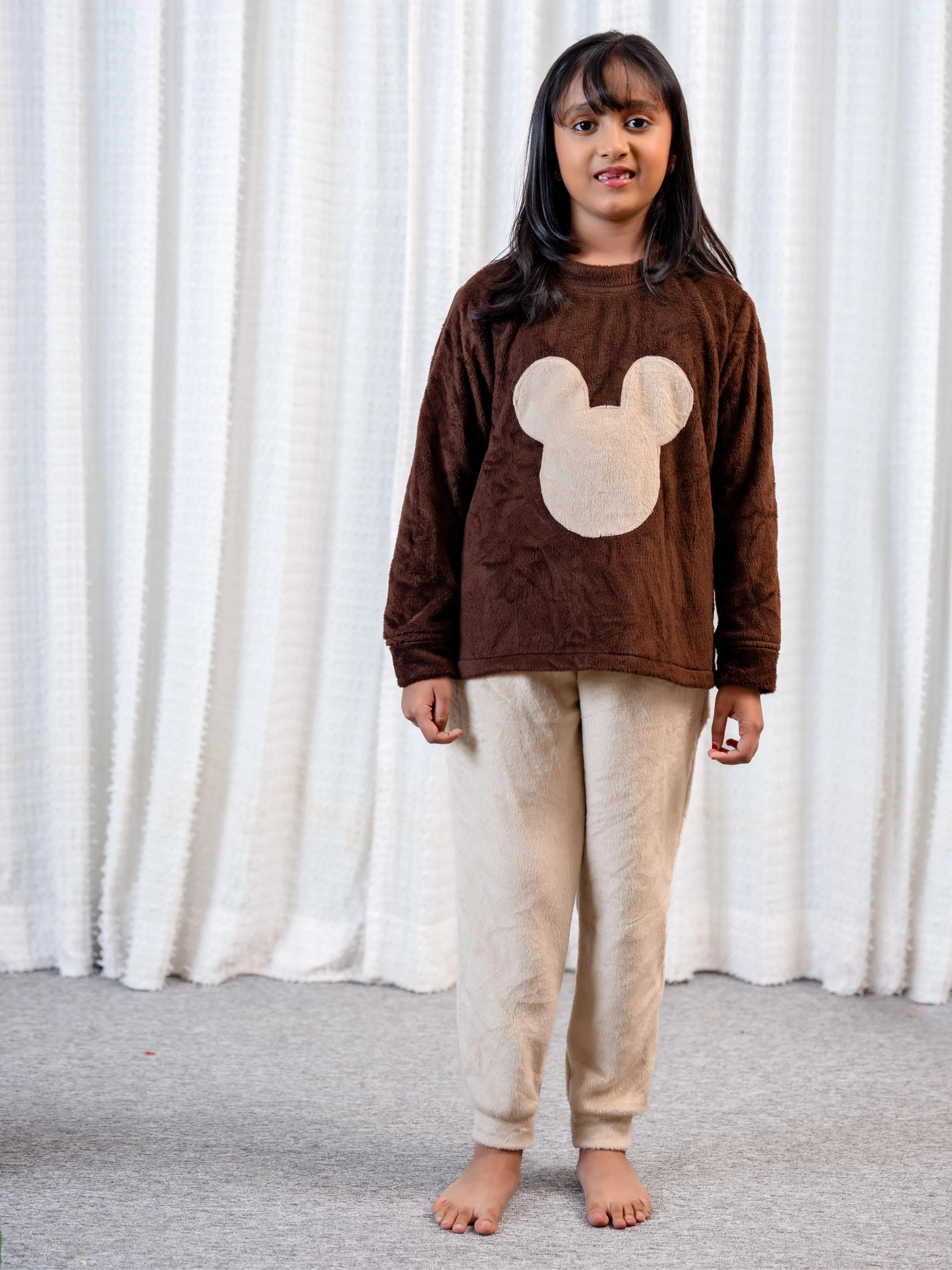 Brown Kids Unisex Super Soft Woollen Set - Image 5