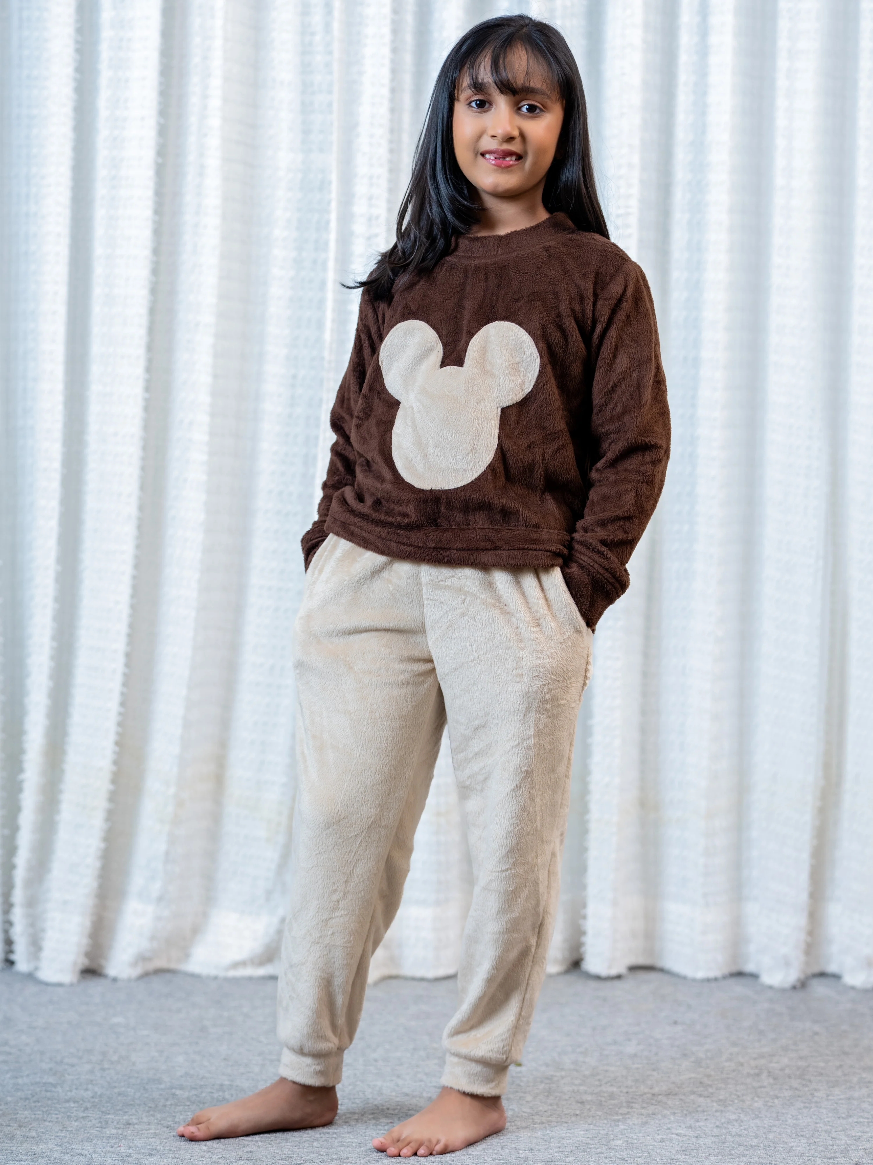 Brown Kids Unisex Super Soft Woollen Set - Image 8