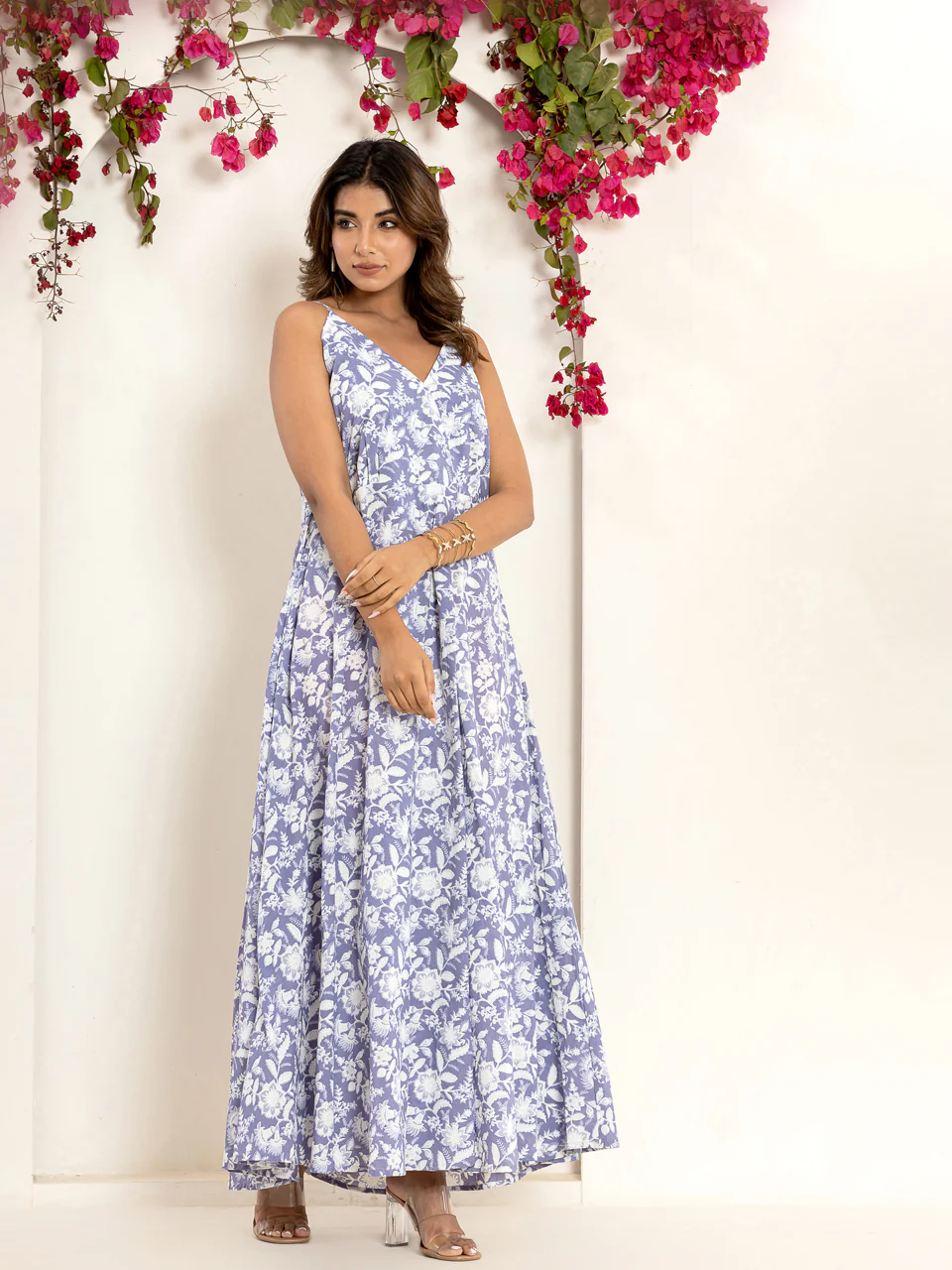 Columbia Blue Breezy Pure Cotton Maxi - Image 7