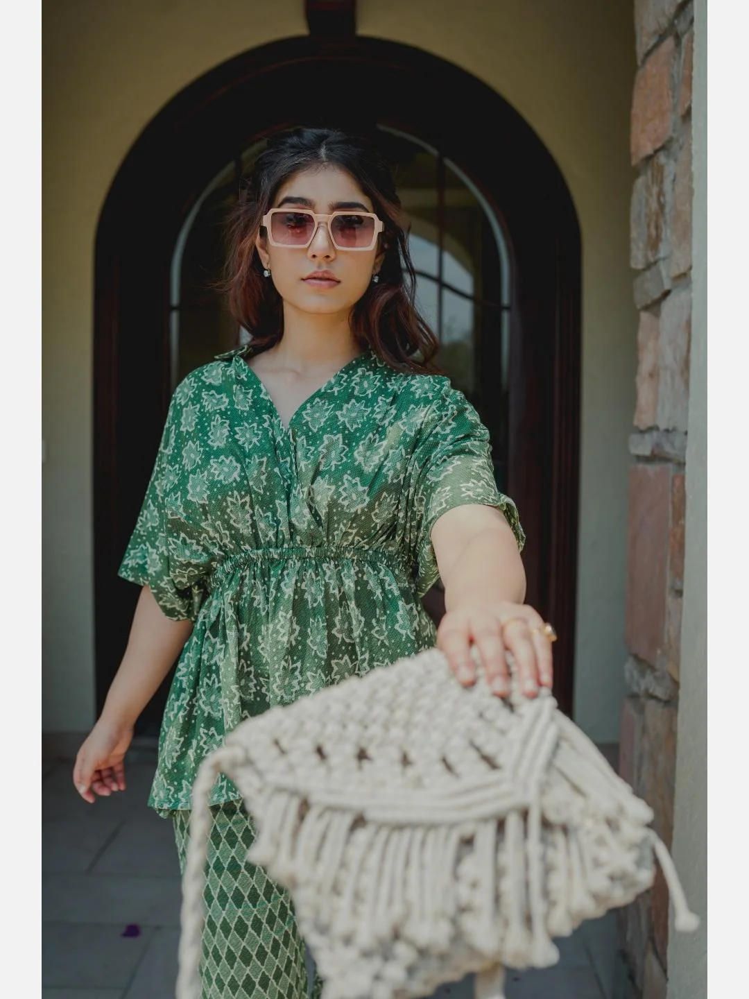 High Low Green Loungewear - Image 10