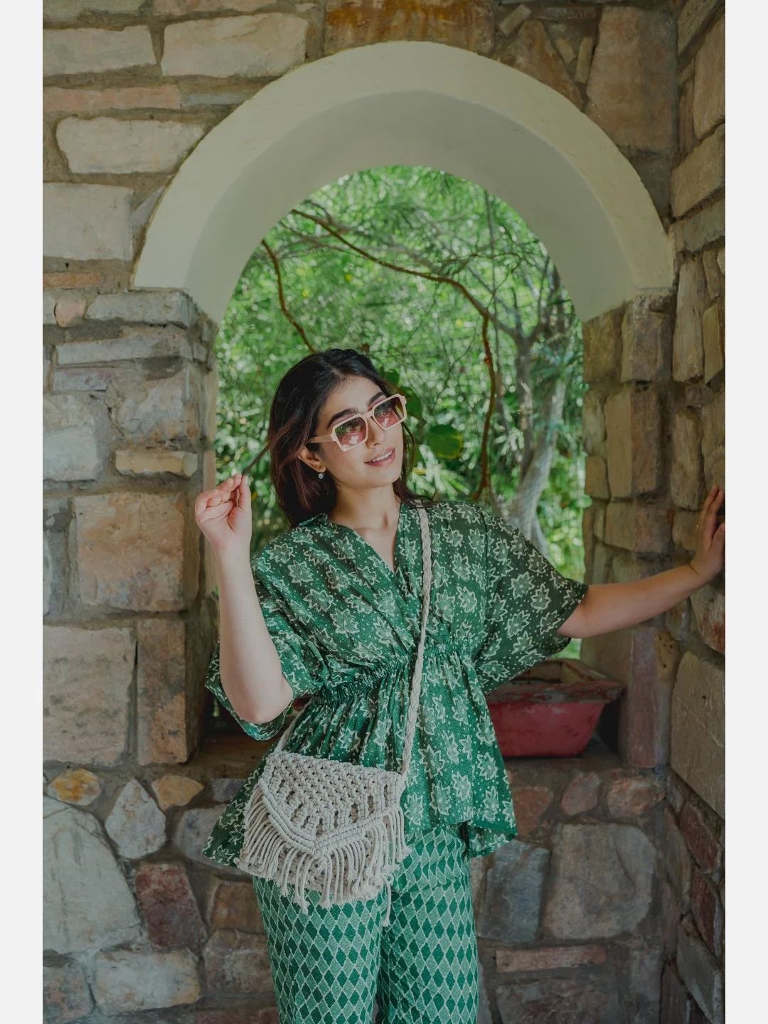 High Low Green Loungewear - Image 11