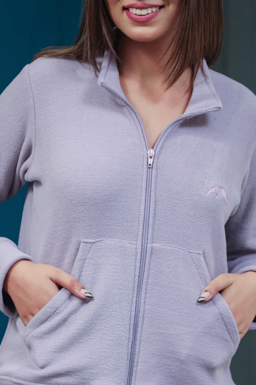 Lavender Super Soft Woollen Track Suit Set - Image 10