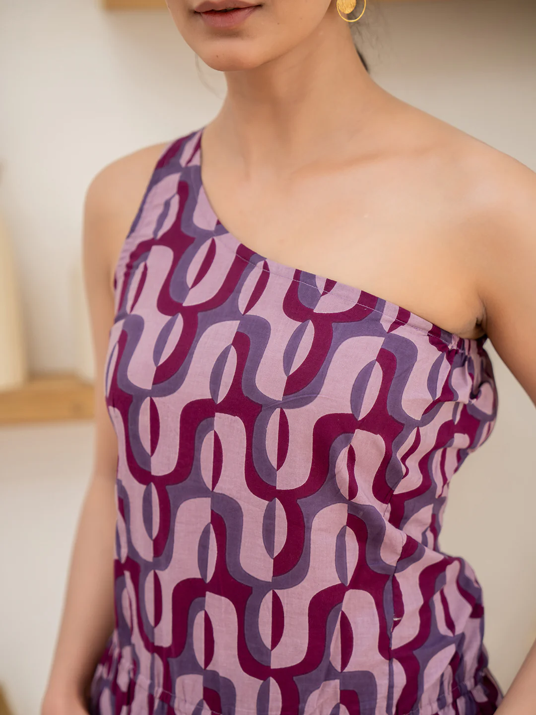 Mystic Mauve 1 Shoulder Jumpsuit - Image 8
