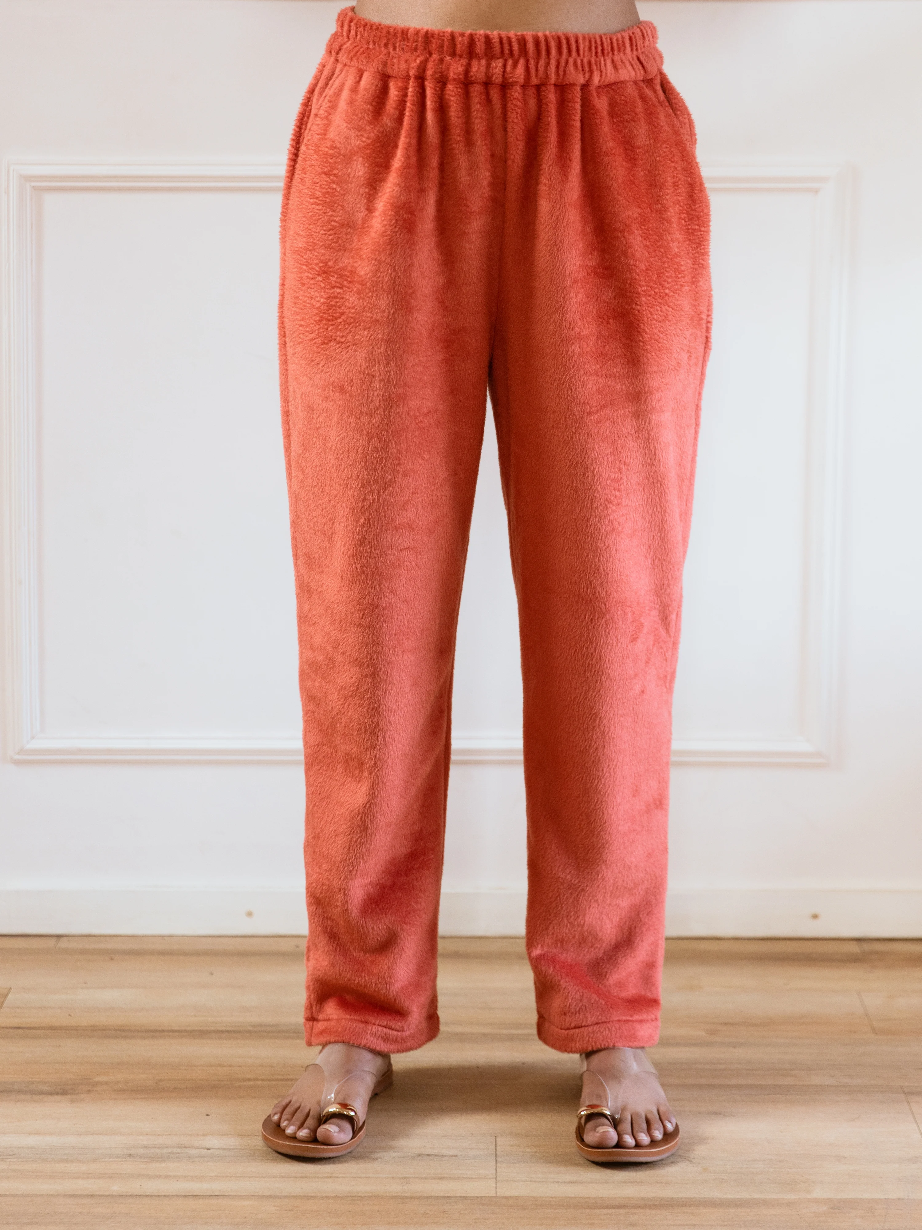 Rust Super Soft Woollen Cardigan Set - Image 11