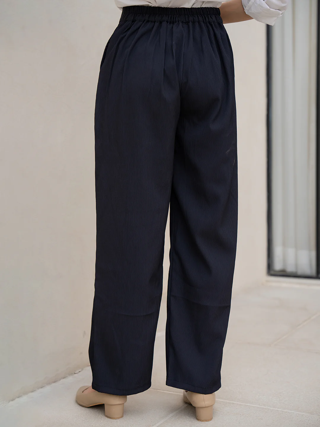 Star Line Black Formal Pants - Image 4