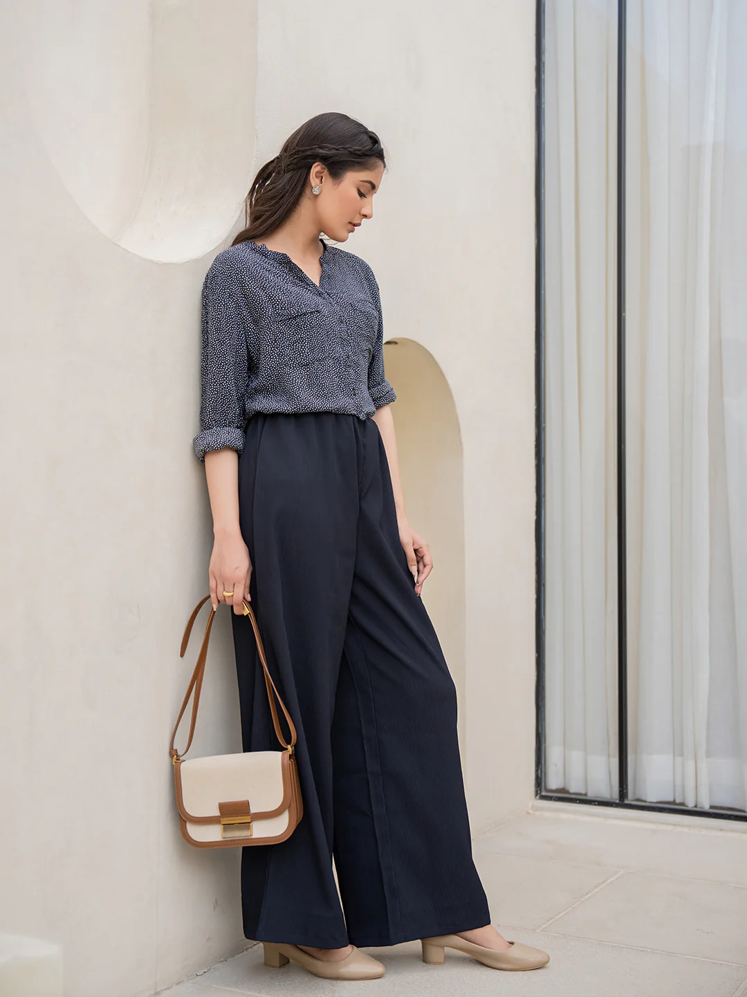 Star Line Black Comfort Pants - Image 12