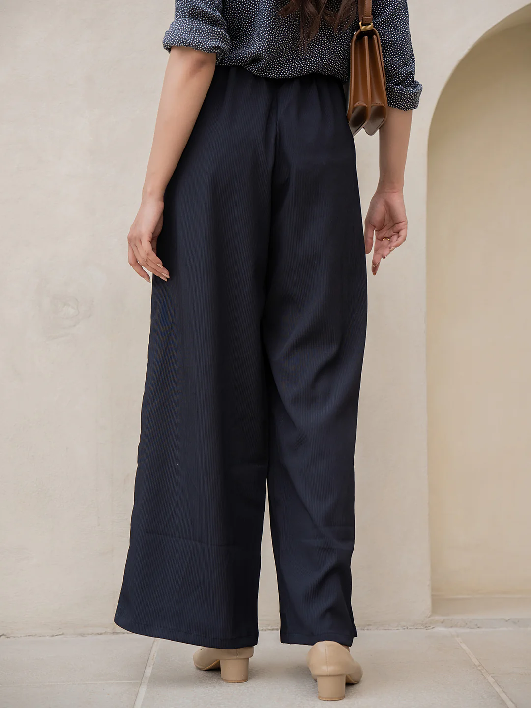 Star Line Black Comfort Pants - Image 3