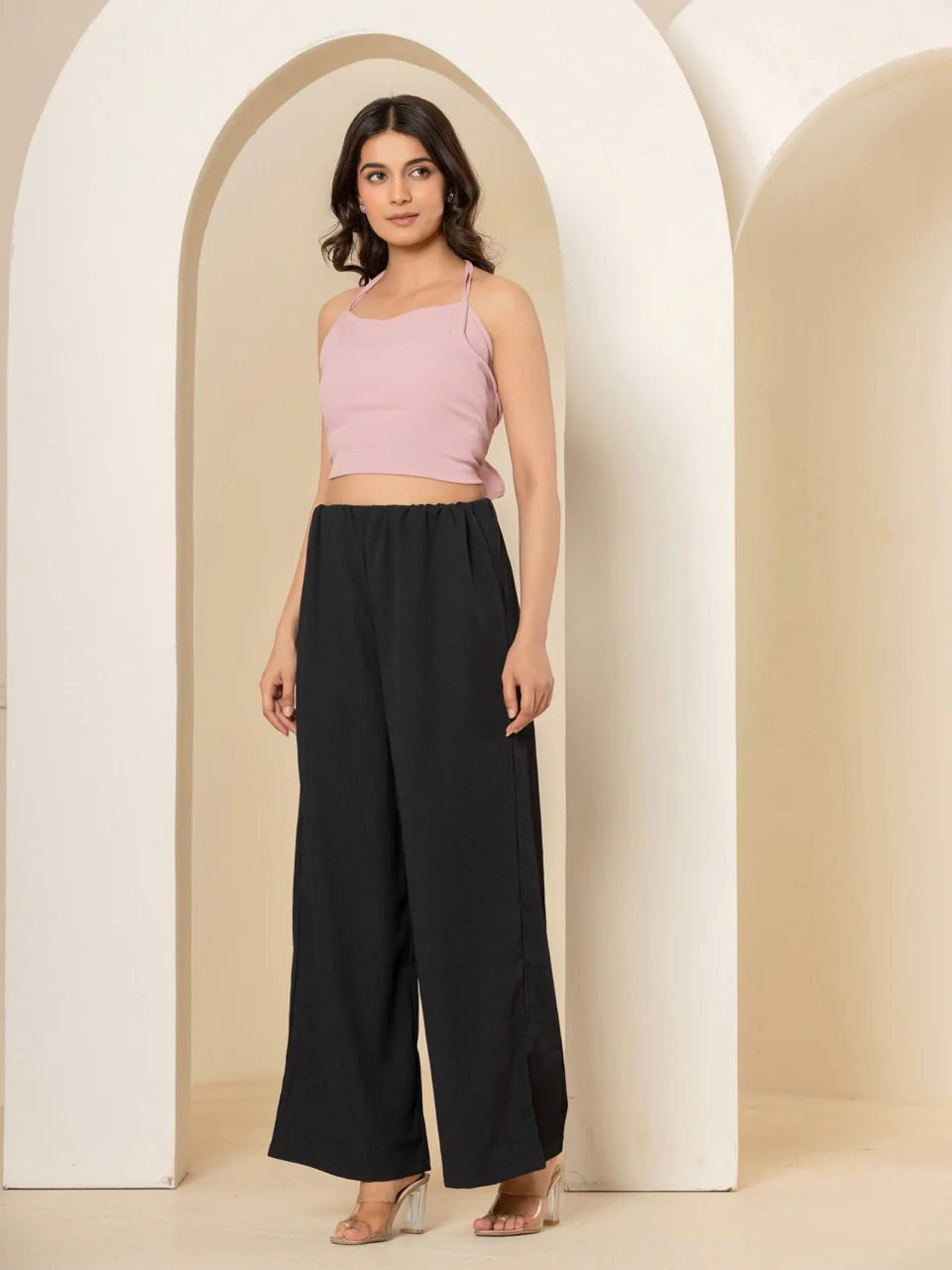 Star Line Black Comfort Pants - Image 7
