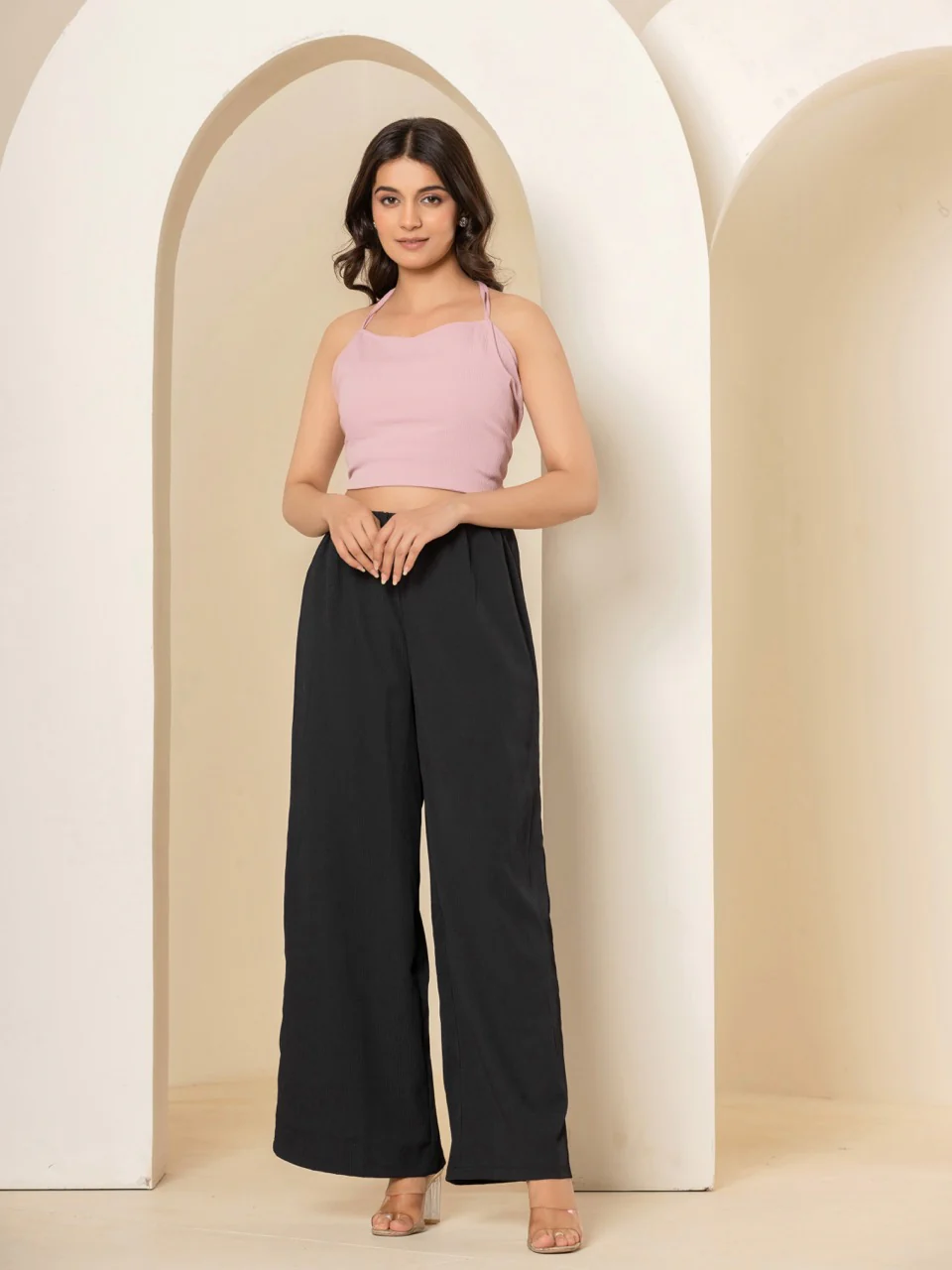 Star Line Black Comfort Pants - Image 8