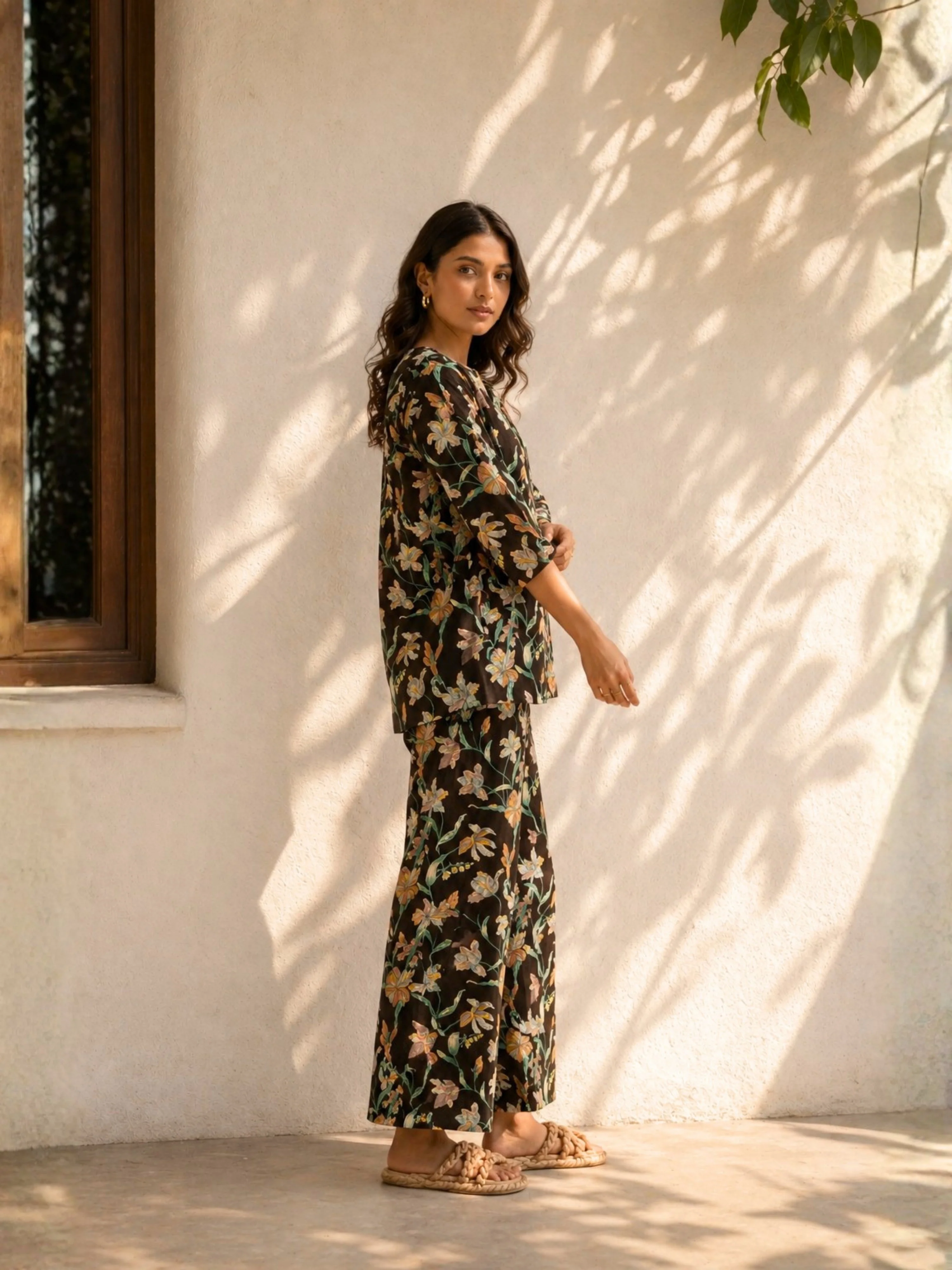 Tropical Midnight Black Co-Ord Set - Image 4