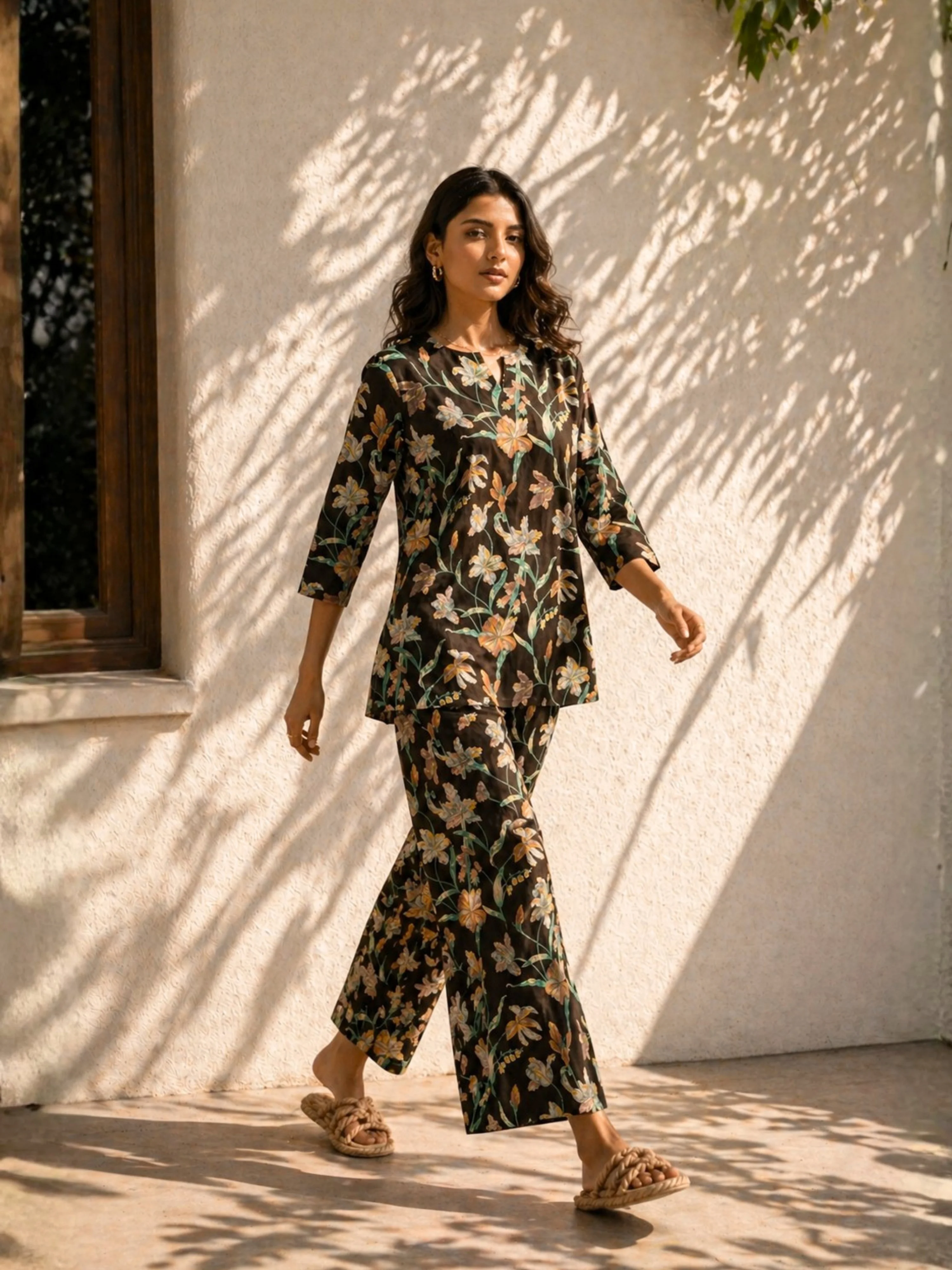 Tropical Midnight Black Co-Ord Set - Image 6