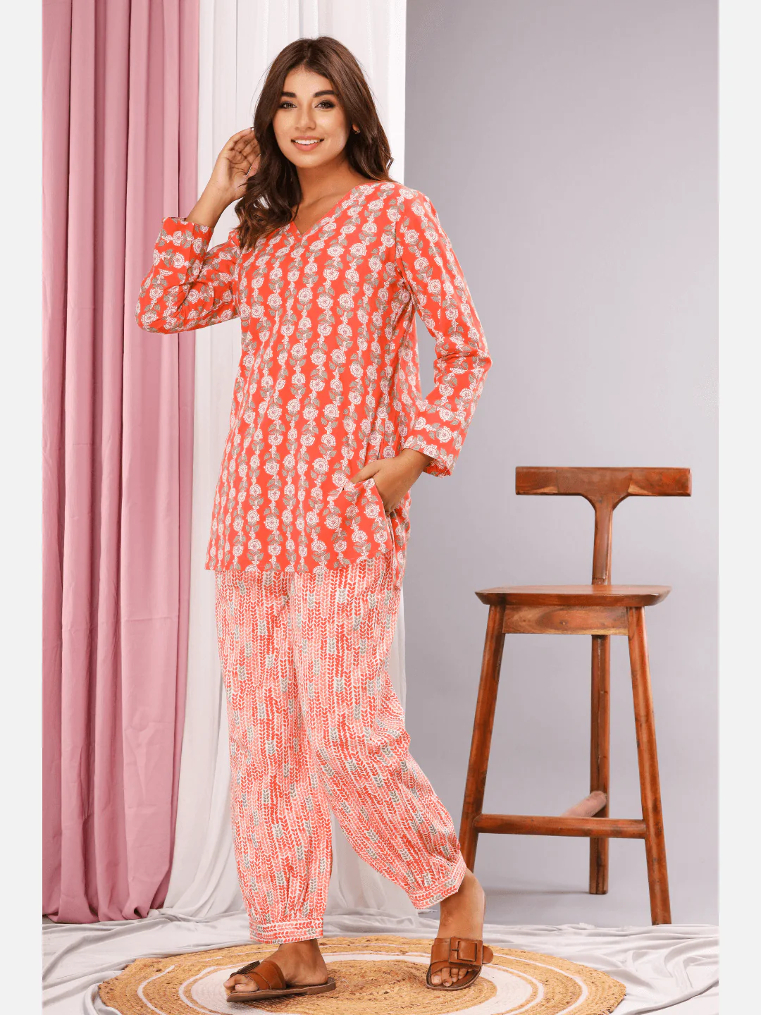 V Neck Tango Loungewear - Image 6