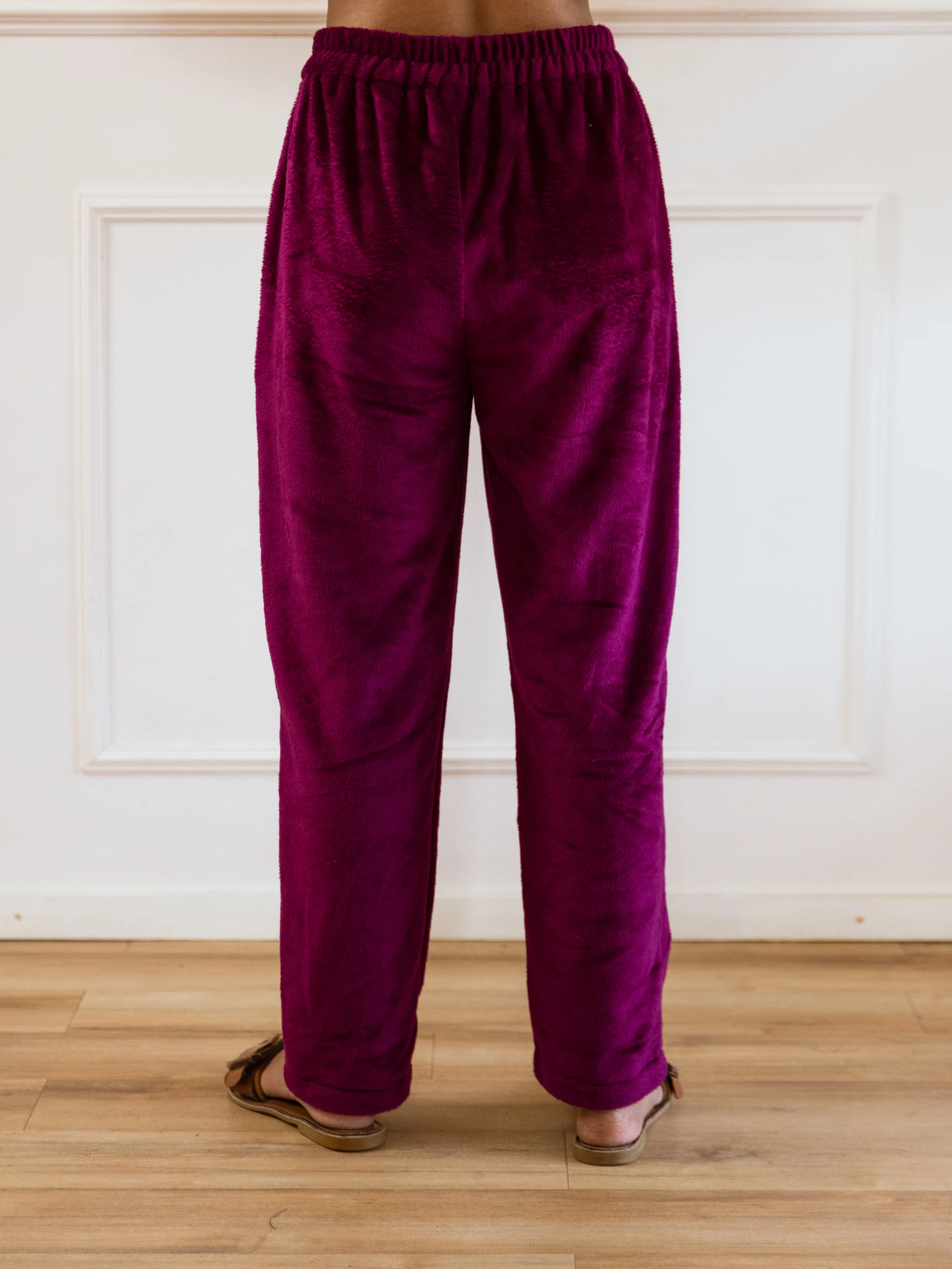 Wine Super Soft Woollen Cardigan Set - Image 11